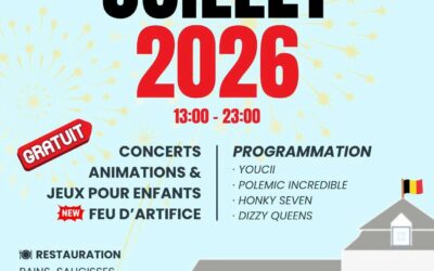 Fête nationale – 21 juillet à Gerpinnes
