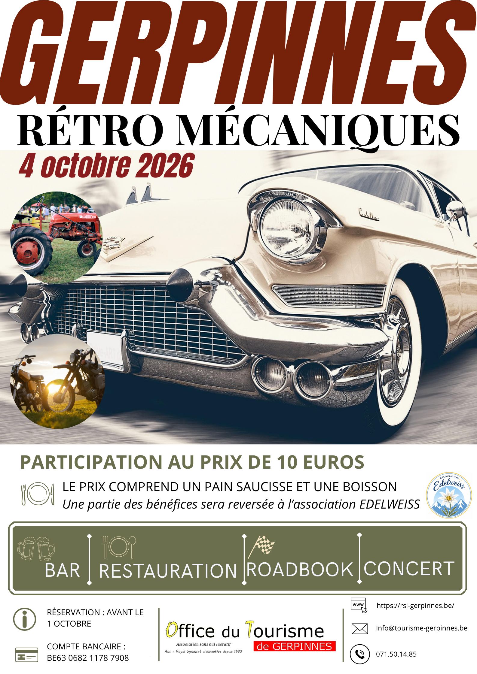 Affiche Gerpinnes Rétro Mécaniques (2)